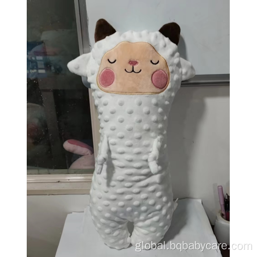 New Design Plush Toys Doll Baby comforter can eat hand puppet toy Supplier